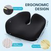 81lSKEbgvuL._AC_SL1500_ Wholesale Coccyx Memory Foam Seat Cushion, U‑Shaped Ergonomic Pressure Relief Pad for Office Chair