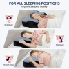 Factory‑Direct Butterfly‑Shape Memory Foam Pillow, Ergonomic Sleeping Neck Cushion