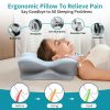 Version 1.0.0 Factory Direct Butterfly Cervical Pillow, Memory Foam Neck Support Cushion For Adult Sleeping