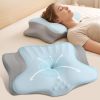 Wholesale Ergonomic Butterfly Cervical Memory Foam Pillow | Dual‑Height Neck Support Cushion