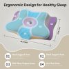 Wholesale Ergonomic Butterfly Cervical Memory Foam Pillow | Dual‑Height Neck Support Cushion