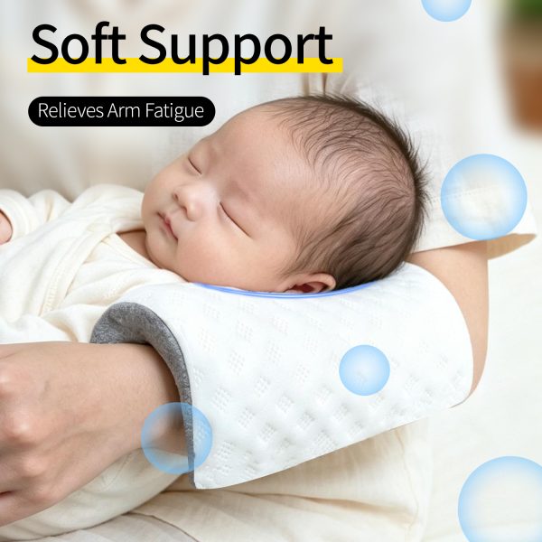 Memory Foam Baby Arm Nursing Pillow | Relief Cushion for Holding Newborn Baby