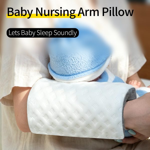 Memory Foam Baby Arm Nursing Pillow | Relief Cushion for Holding Newborn Baby
