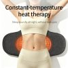 Wholesale Heated Memory Foam Lumbar Pillow, Constant Temperature Heat Therapy Waist Cushion for Bed & Office Use