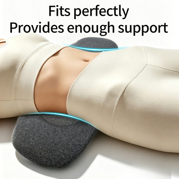 Wholesale Heated Memory Foam Lumbar Pillow, Constant Temperature Heat Therapy Waist Cushion for Bed & Office Use