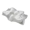 Zero Facial Pressure Beauty Memory Foam Pillow, Ergonomic Side Sleeper Cervical Pillow, Cool Silky Pillowcase, Reduce Sleep Face Marks & Wrinkle Prevention
