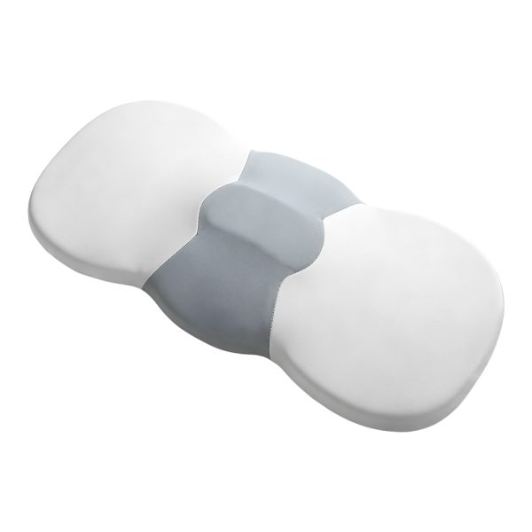 Memory Foam Sleep Lumbar Support Pillow with Ice Silk Cover, Back Pain Relief Waist Cushion for Sleeping, Wholesale Available