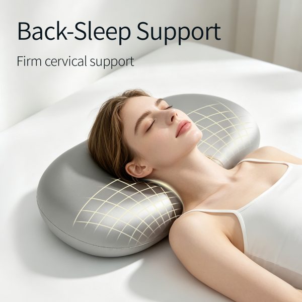 Wholesale Side Sleeper Pillow, Anti Face Pressure Wrinkle Prevention Memory Foam Neck Support Sleep Pillow, OEM ODM Factory Direct