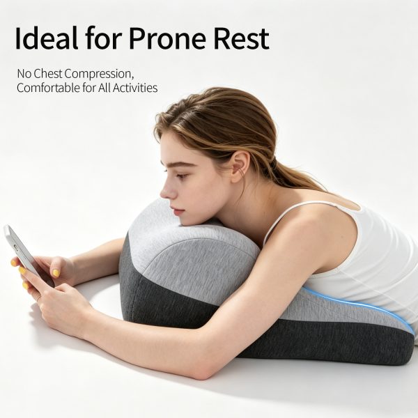 Ergonomic Memory Foam Back Support Cushion, Wholesale Zoned Lumbar Pillow for Bed & Sofa, Factory Direct Manufacturer