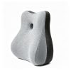Ergonomic Memory Foam Back Support Cushion, Wholesale Zoned Lumbar Pillow for Bed & Sofa, Factory Direct Manufacturer
