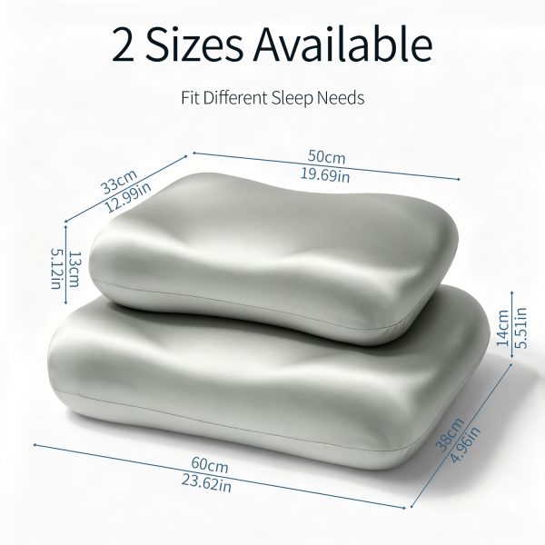 Ergonomic Side Sleeper Neck Pillow, Prevent Sleep Facial Creases, Skin Friendly Memory Foam Pillow Manufacturer Supply
